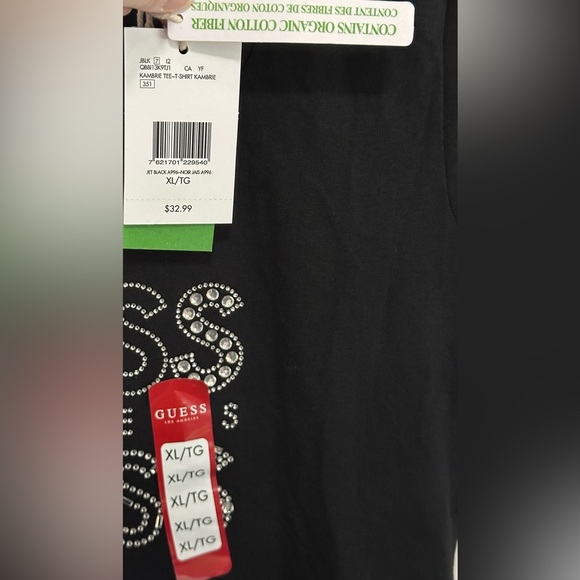 ✨NWT✨ GUESS: Women’s Short Sleeve Top- Size XL - Picture 6 of 8